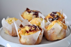 Muffin pomme noix confiture & citronnade fraise framboise