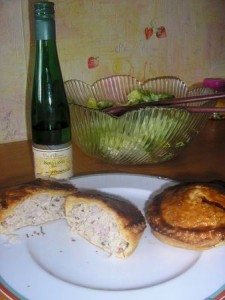 Tourtes alsaciennes à la choucroute