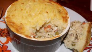 Fish pie- hachis de poisson