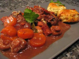 Bourguignon d'agneau