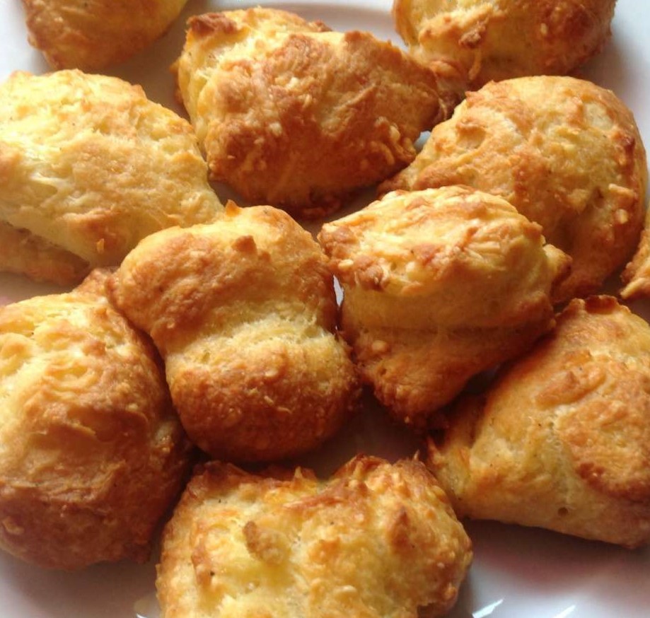 Gougères au parmesan Au Boeuf qui rit